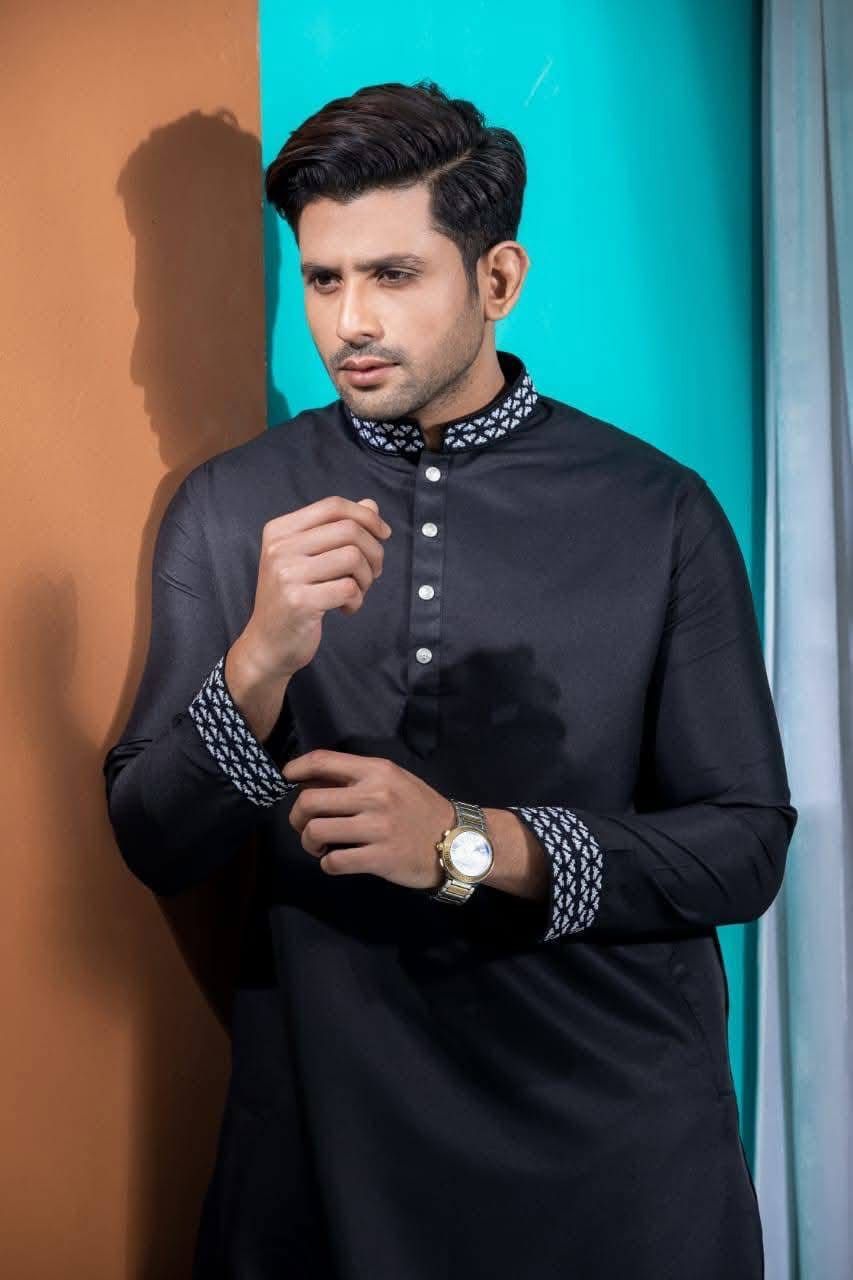 Micro Eastes Panjabi Black